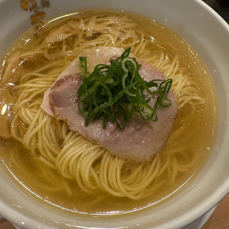 塩ラーメン(らぁ麺 はやし田 国立店)