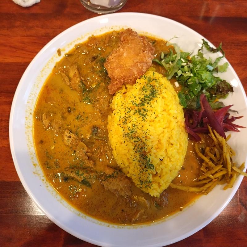 サバとカツオ出汁のココナッツカレー(スパイスカリーはちわん 神保町店)