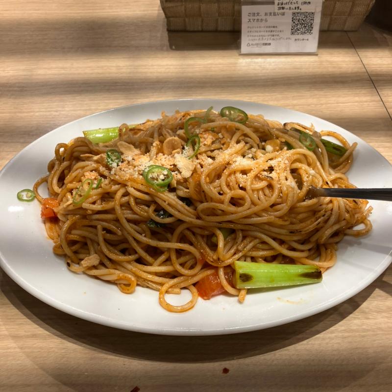 やみつきナポリタン　べらぼー盛(ローマ軒 大阪駅前第３ビル店)