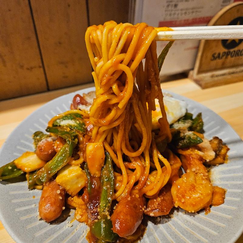 酒場のナポリタン(大衆酒場食堂 ななつぼし)