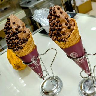チョコレートソフトクリーム