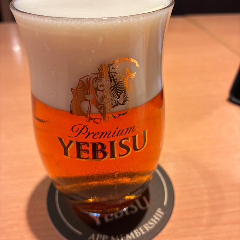 YEBISUプレミアムエール(ヱビスバー 札幌アピア店 (YEBISU BAR Sapporo Apia))