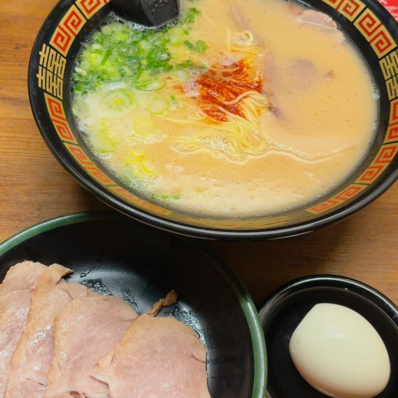 ラーメン　チャーシュー　たまご(一蘭　札幌すすきの店)