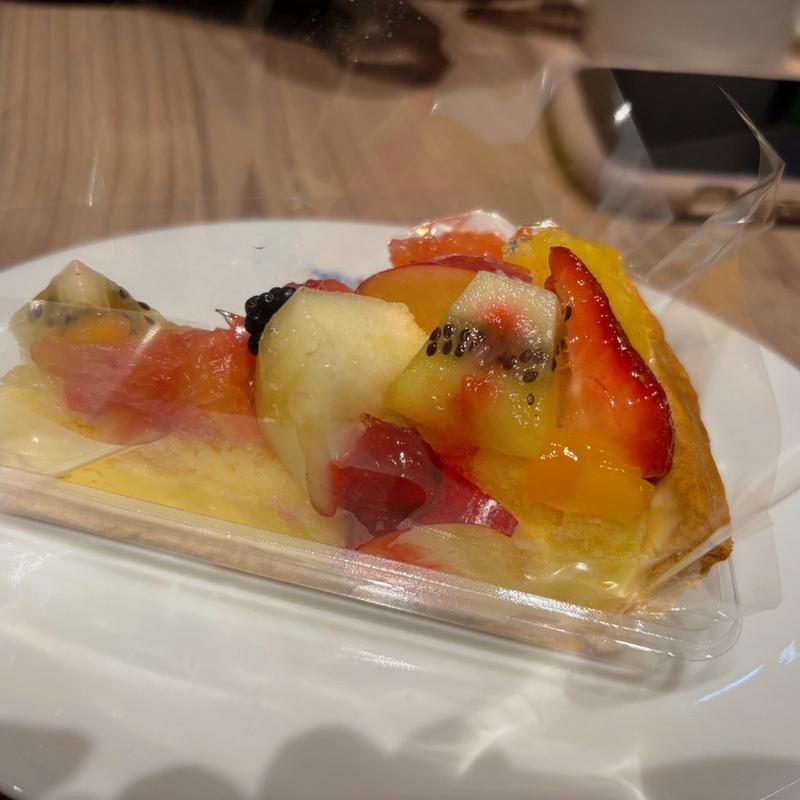 ケーキセット(フルーツケーキファクトリー 白石店)