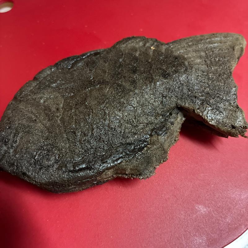 お店で焼いた黒いたい焼き(セブン-イレブン 札幌北５条西６店)