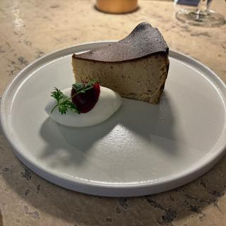 抹茶バスクチーズケーキ