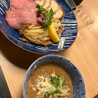 煮干つけ麺（煮卵）