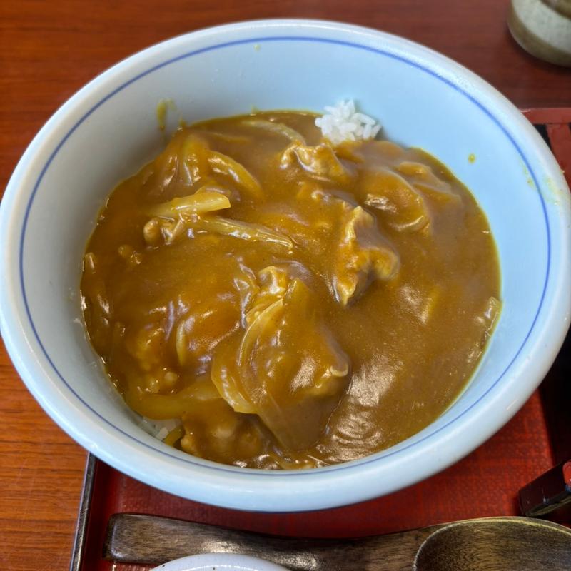 カレー丼セット(本手打ち　きむら )