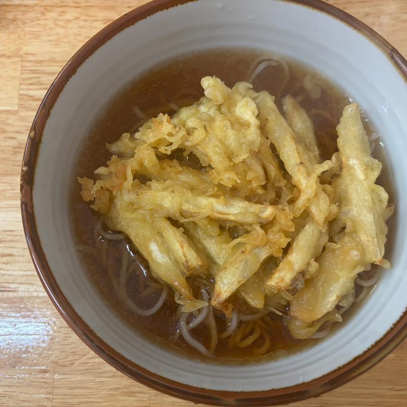 ごぼう天蕎麦(笠置そば 深川店)