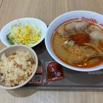 肉入りスガ辛魚ラーメン