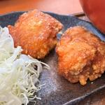 鶏つけ汁蕎麦定食（生卵・から揚げ付き）(から好し 草津店)