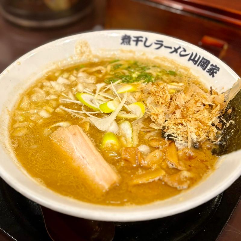 煮干し味噌ラーメン(煮干しラーメン山岡家 狸小路4丁目店)