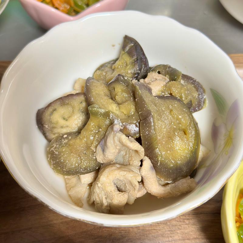 豚バラとなすの味噌炒め(ベルクス 東墨田店)