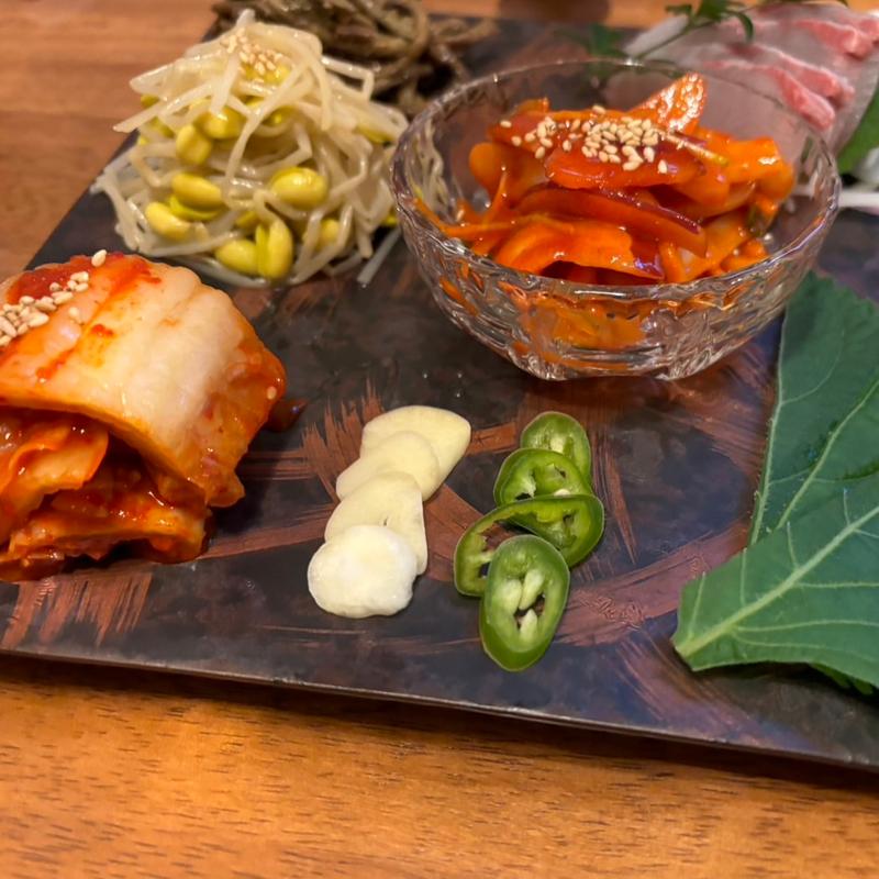 五種盛り合わせ(韓国料理 PADO （パド）)