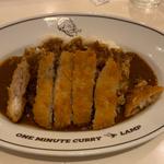 ビーフカレー　トンカツ