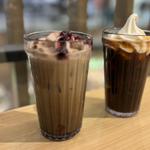 ほうじ茶ショコラベリーラテ