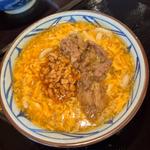 肉がさね玉子あんかけ