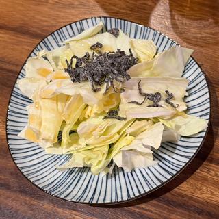 塩昆布キャベツ(闘鶏 福島店)