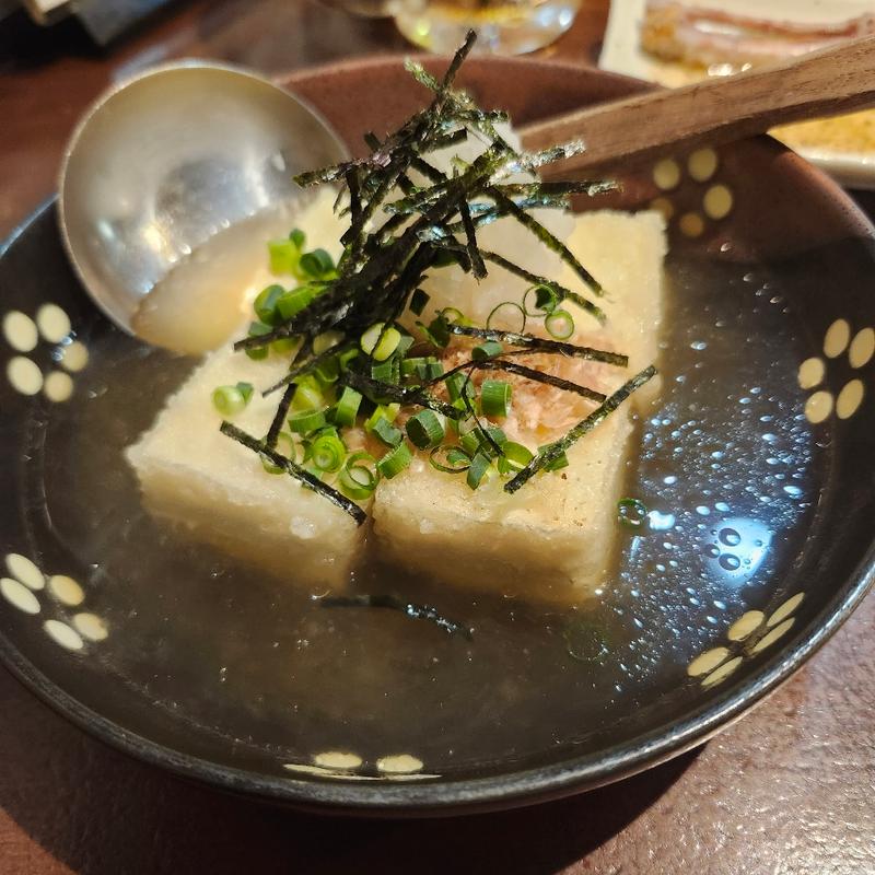 揚げ出し豆腐(居酒屋くんか)