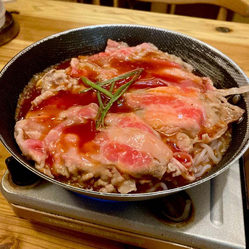 赤すき焼き(スキヤキフジオ なんばCITY店)