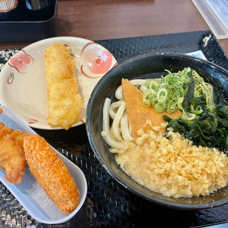 本日の3品(こがね製麺 草津栗東店)