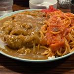 カツカレー&ナポリタン