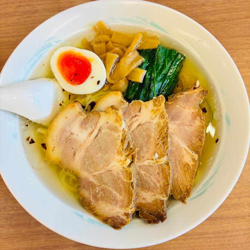 焼き豚そば（3枚入）とカレー(インディアン 本店 )