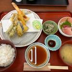 天ぷら御膳(市場の食堂 金目亭 )