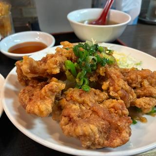 鶏の唐揚げ定食