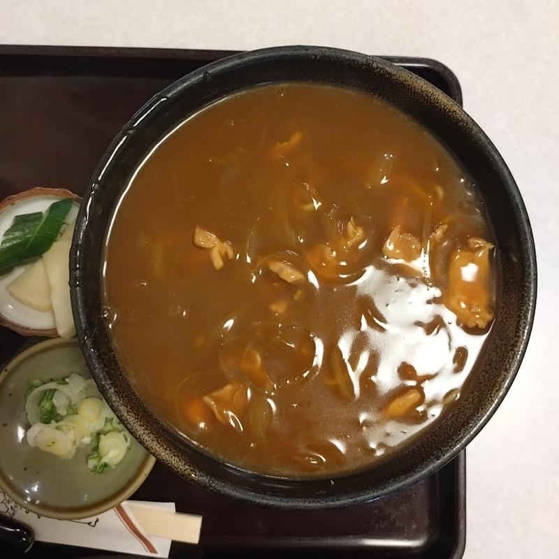 カレーなんばんそば(楓庵)