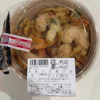 海鮮かき揚げ丼