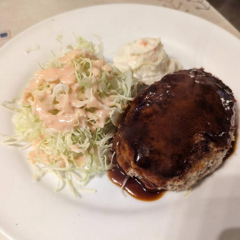 ハンバーグランチ(ステーキ スエヒロ 梅田)