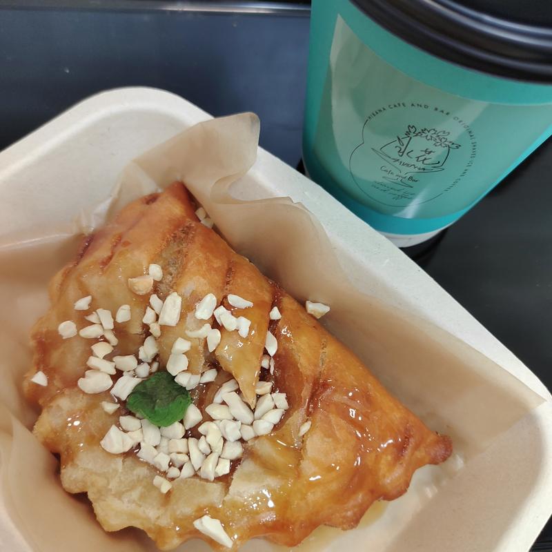 アップルパイセット(HIBANA cafe＆bar)