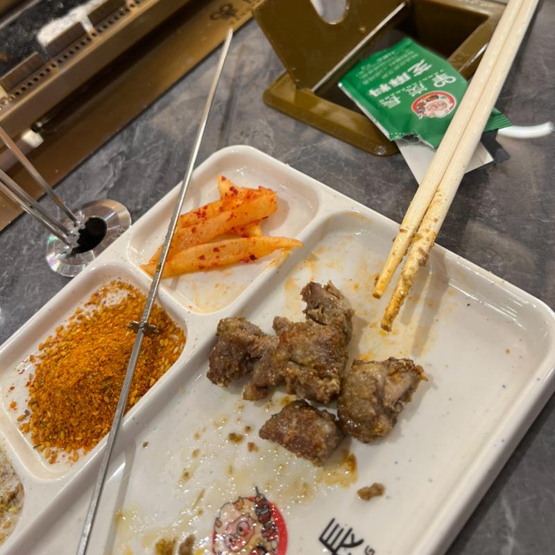 牛肉　香辛料　串(羊炭長)