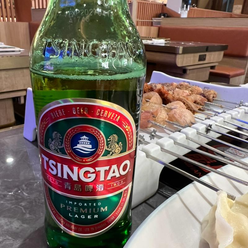 青島ビール(羊炭長)