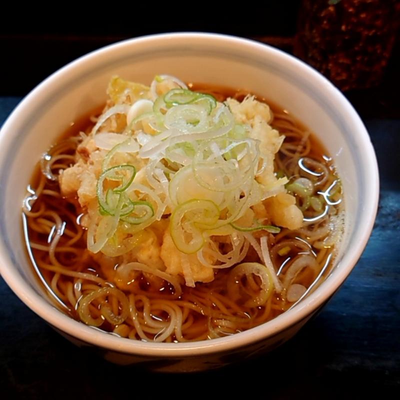 かき揚げそば(きらく蕎麦小川 （きらくそばおがわ）)