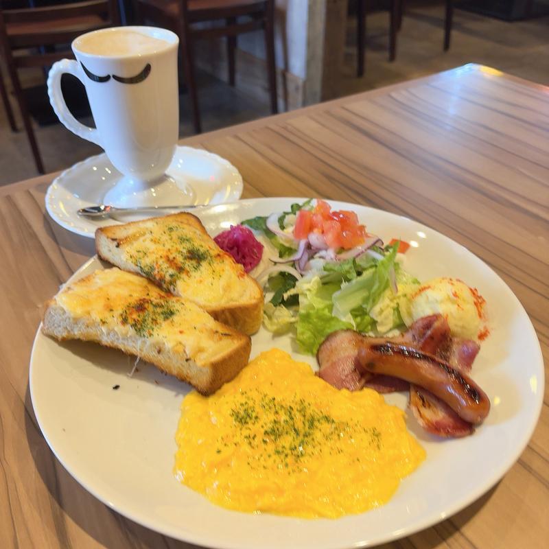 モーニングプレートセット(びっくりドンキー イオンタウン松原店)