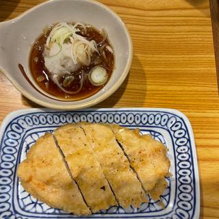 鳥の天ぷら(武州うどんあかね&みどりダイニング)