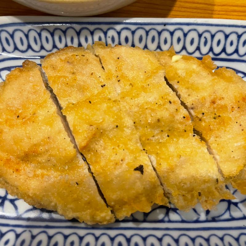 鳥の天ぷら(武州うどんあかね&みどりダイニング)