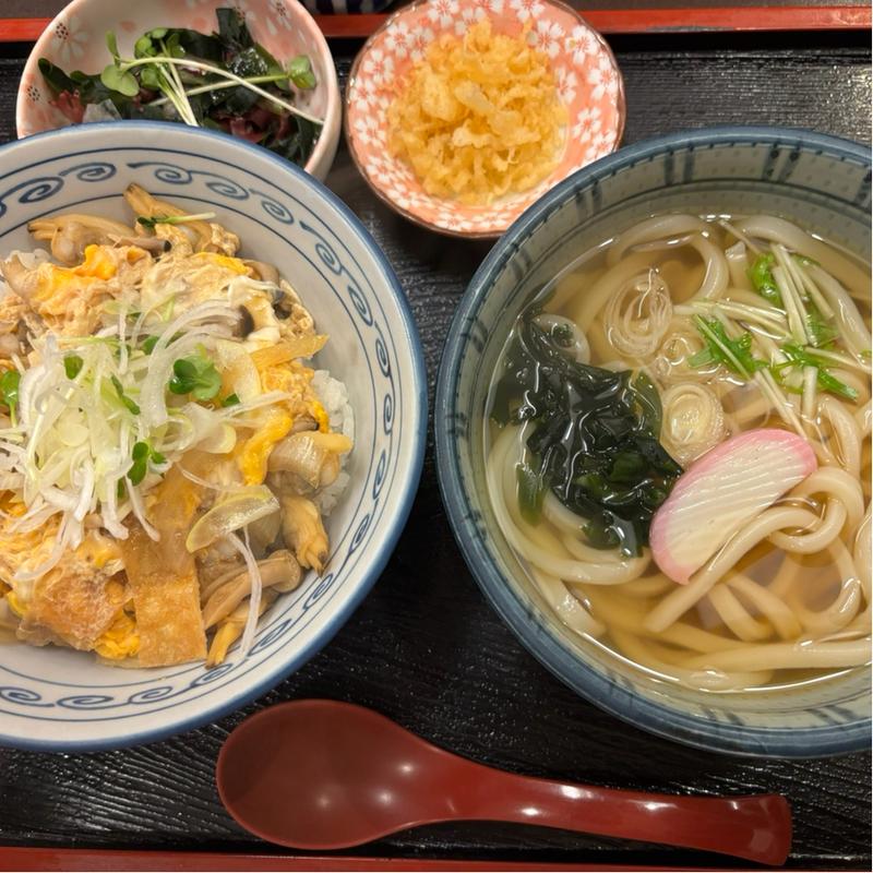 あさり丼セット(うどん市 柏の葉店)
