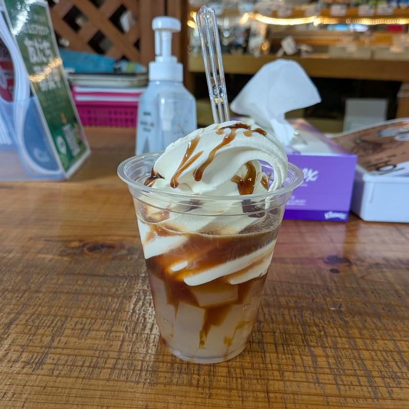 コーヒーところソフト(道の駅 下賀茂温泉 湯の花)