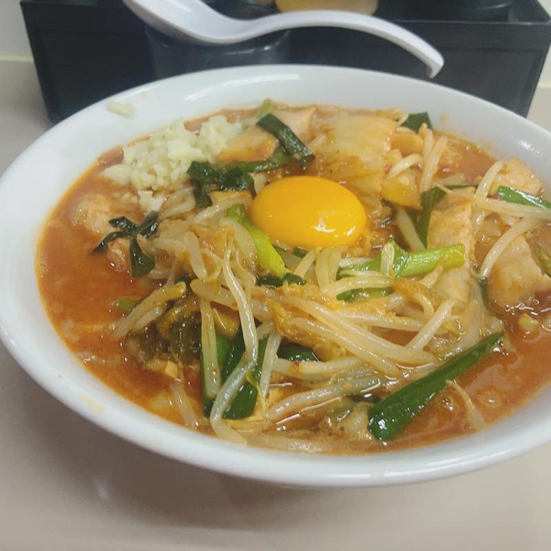 味噌キムチラーメン(夢を語れ 山梨)