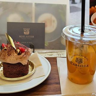 ガトーショコラ ハチミツマリナードドリンク