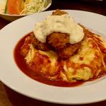 トルコライス&カキフライ(3個)