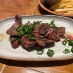 淡路鶏のレバテキ(open air 神戸元町店)