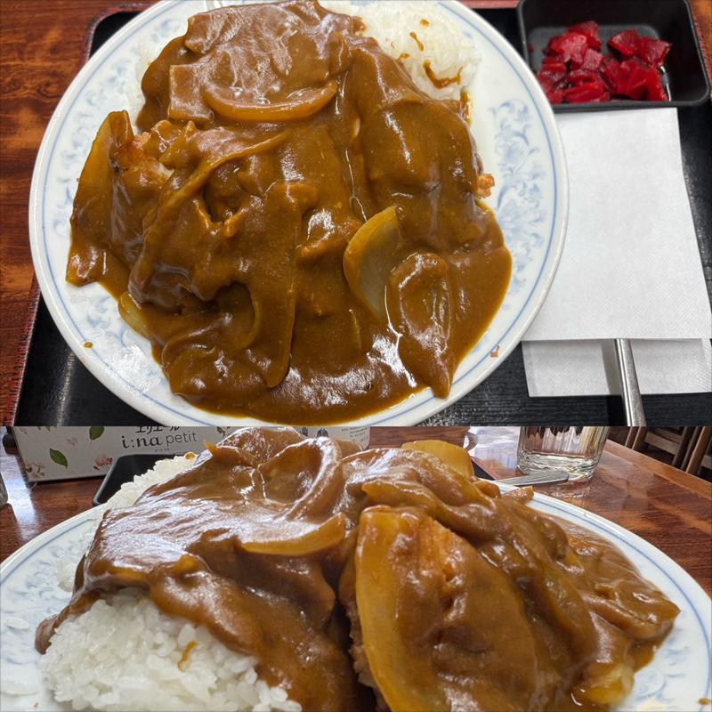 カツカレー (ビーフカレー)(福宝)