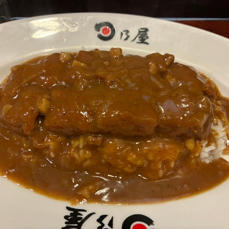 名物カツカレー(日乃屋カレー 横浜ムービル店)