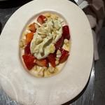 あまおうの白和え(PRÈS)