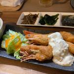 大エビフライ定食