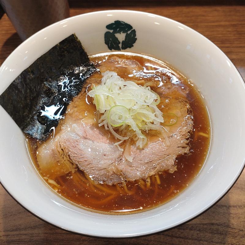 醤油らぁめん(らぁめんかじの葉)